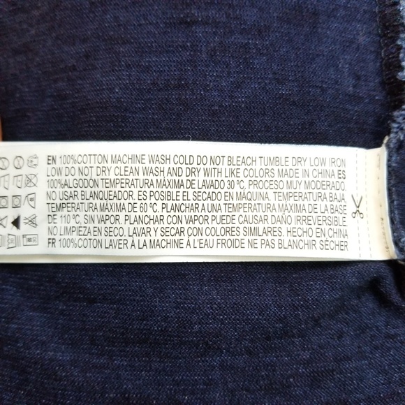 Life In Progress Acid Wash Denim Style Tee - Picture 8 of 8